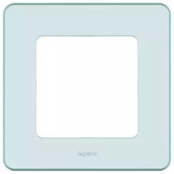 Рамка Legrand Inspiria 1-местная мятная