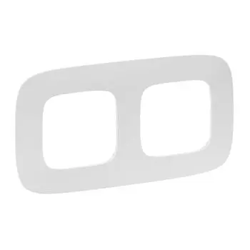 Рамка Legrand Valena Allure 2-местная белая