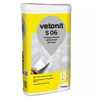 Ремонтный состав Weber.Vetonit S06, 25 кг