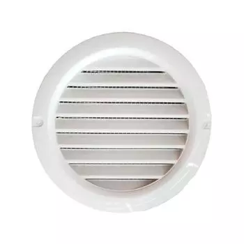 Решетка вентиляционная 128x128мм МВ 100 бВС (круглая)