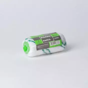 Ролик микрофибра Marta, ядро 30 мм, ворс 9 мм, 100 мм