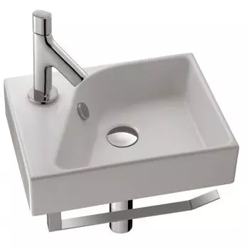 Рукомойник Jacob Delafon Formilia Rythmik 40 E4786-00 левый