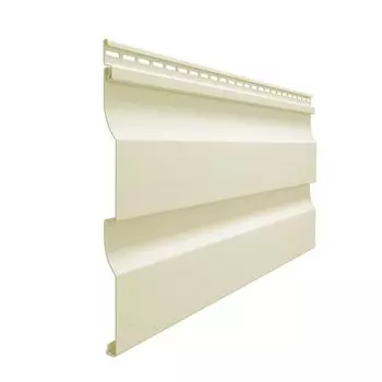 Сайдинг ПВХ D4D Döcke STANDARD Сливки Корабельный брус 3,05х0,203м