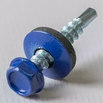 Саморез кровельный 4,8х29 RAL 5002 пепси KRcwZD Yoko