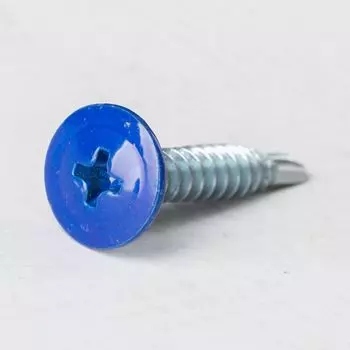 Саморез с п/ш 4,2х25 сверло RAL 5002 пепси SMMcKPcs Yoko