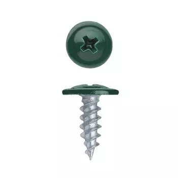 Саморез Stinger прессшайба шило 4.2х16мм -RAL (6005) 350 шт/уп