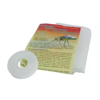 Сетка москитная + репейная лента, 0,75х2м, белый