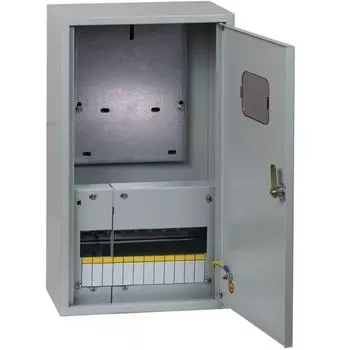 Щит для трехфазного счетчика ЩУРн 3/12 (3 фазы, 12 модулей)