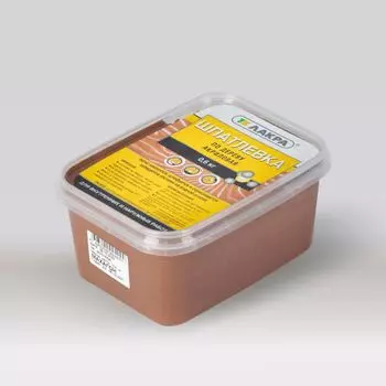 Шпаклевка акриловая по дереву Лакра махагон 0,6 кг