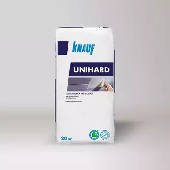 Шпаклевка гипсовая Кнауф Унихард 20 кг