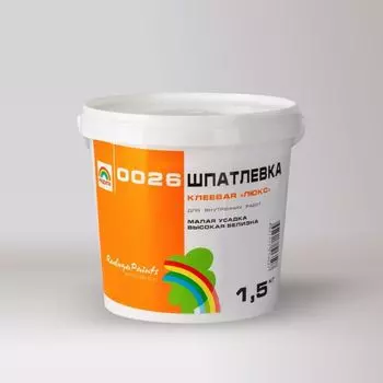 Шпаклевка масляно-клеевая Радуга-0026 Люкс 1,5 кг