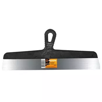 Шпатель нержавеющая cталь, пластиковая рукоятка, 450мм, Вихрь