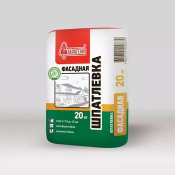 Шпатлевка фасадная Старатели 20 кг