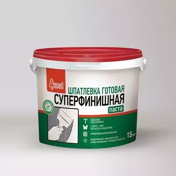 Шпатлевка суперфинишная готовая полимерная Старатели 15 кг