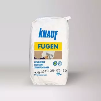 Шпаклевка универсальная гипсовая Кнауф Фуген 10 кг (г. Чапаевск)