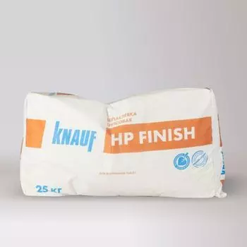 Шпаклевка финишная гипсовая Кнауф ХП Финиш 25 кг