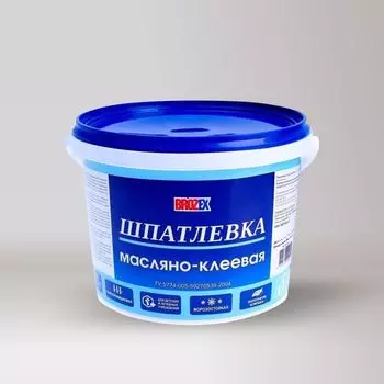 Шпатлевка масляно-клеевая BROZEX 0,9 кг