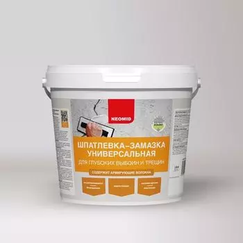 Шпатлевка-замазка универсальная Neomid 1,4 кг