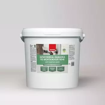 Шпатлевка-замазка по монтажной пене Neomid 5 кг