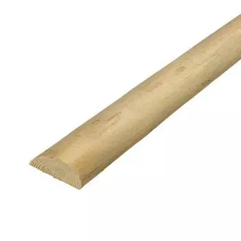 Штакетник полукруглый 75х2600 мм береза