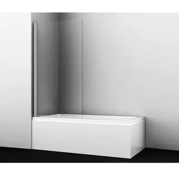 Шторка для ванны WasserKraft Berkel 48P01-80 распашная 80 см
