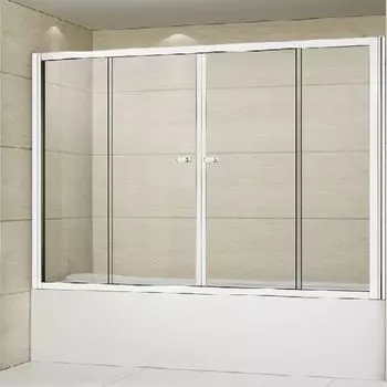 Шторка на ванну Cezares Relax 150х145 (RELAX-VF-2-150/145-P-Bi)