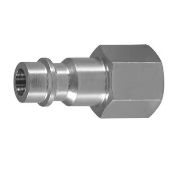 Штуцер БРС европейского типа с внутренней резьбовой частью BSPT 1/4" GM-02PF