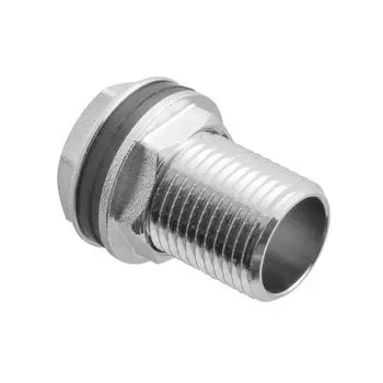 Штуцер в емкость с прокладкой 1/2"