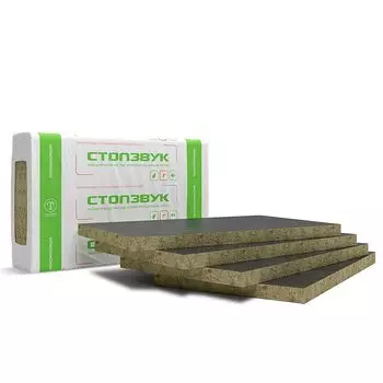 Шумопоглощающая плита СтопЗвук БП Премиум 1000х600х50 мм