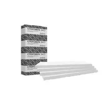 Шумопоглощающая плита СтопЗвук Эко 1200х600х50 мм