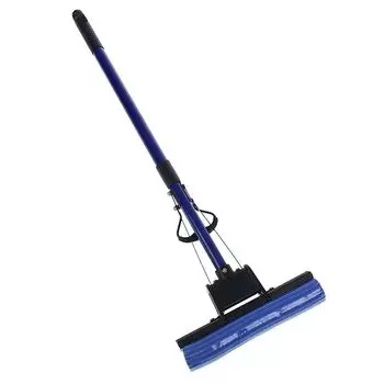 Швабра для мытья пола самоотжимная губчатая