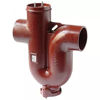 Сифон чугун SML б/рас Ду100 гориз и вер трубопровод.