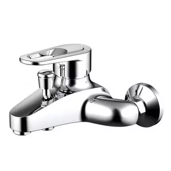 Смеситель Bravat Loop для ванны c коротким изливом F6124182CP-01-RUS