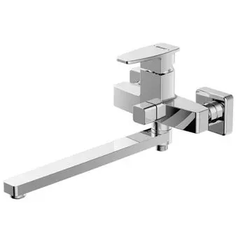 Смеситель Bravat Riffle для ванны c длинным изливом F672106C-L