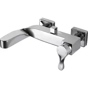 Смеситель Bravat Wave для ванны c коротким изливом F674108C-01