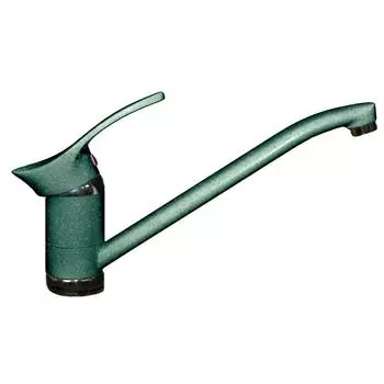 Смеситель для кухни AquaGranitEx C-1040 (305) зеленый