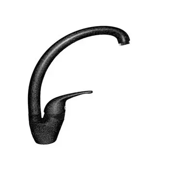 Смеситель для кухни AquaGranitEx C-3040 (308) черный