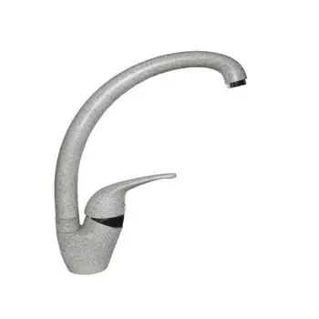 Смеситель для кухни AquaGranitEx C-3040 (310) серый
