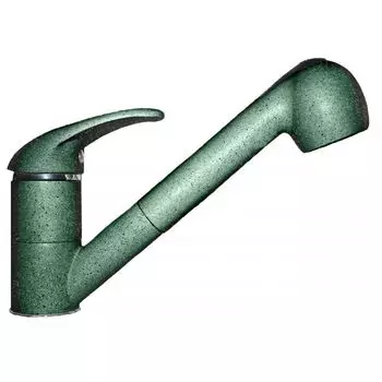 Смеситель для кухни AquaGranitEx C-4040 (305) зеленый