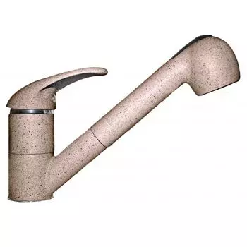 Смеситель для кухни AquaGranitEx C-4040 (315) розовый