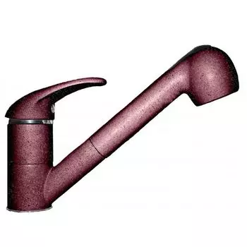 Смеситель для кухни AquaGranitEx C-4040 (334) красный марс