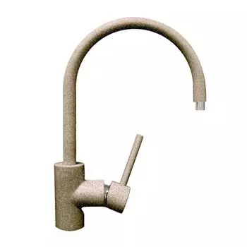 Смеситель для кухни AquaGranitEx C-5035 (302) песочный