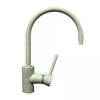 Смеситель для кухни AquaGranitEx C-5035 (303) салатовый