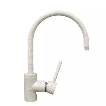 Смеситель для кухни AquaGranitEx C-5035 (331) белый