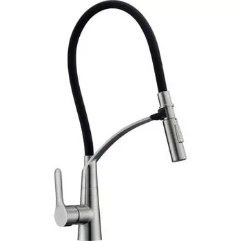 Смеситель для кухни BelBagno Nova (BB-LAM36-IN) с выдвижной лейкой