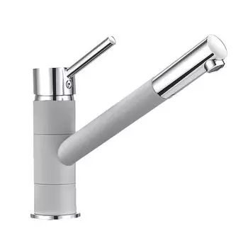 Смеситель для кухни Granula GR-0010 алюминиум