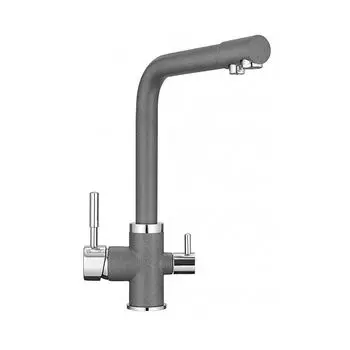 Смеситель для кухни Granula GR-2015 графит