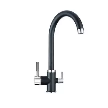 Смеситель для кухни Granula GR-2168 шварц