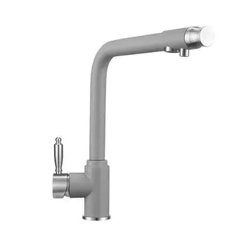 Смеситель для кухни Granula GR-2301 алюминиум