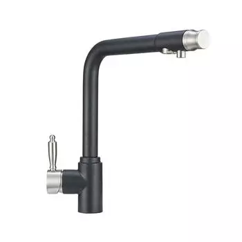 Смеситель для кухни Granula GR-2301 черный